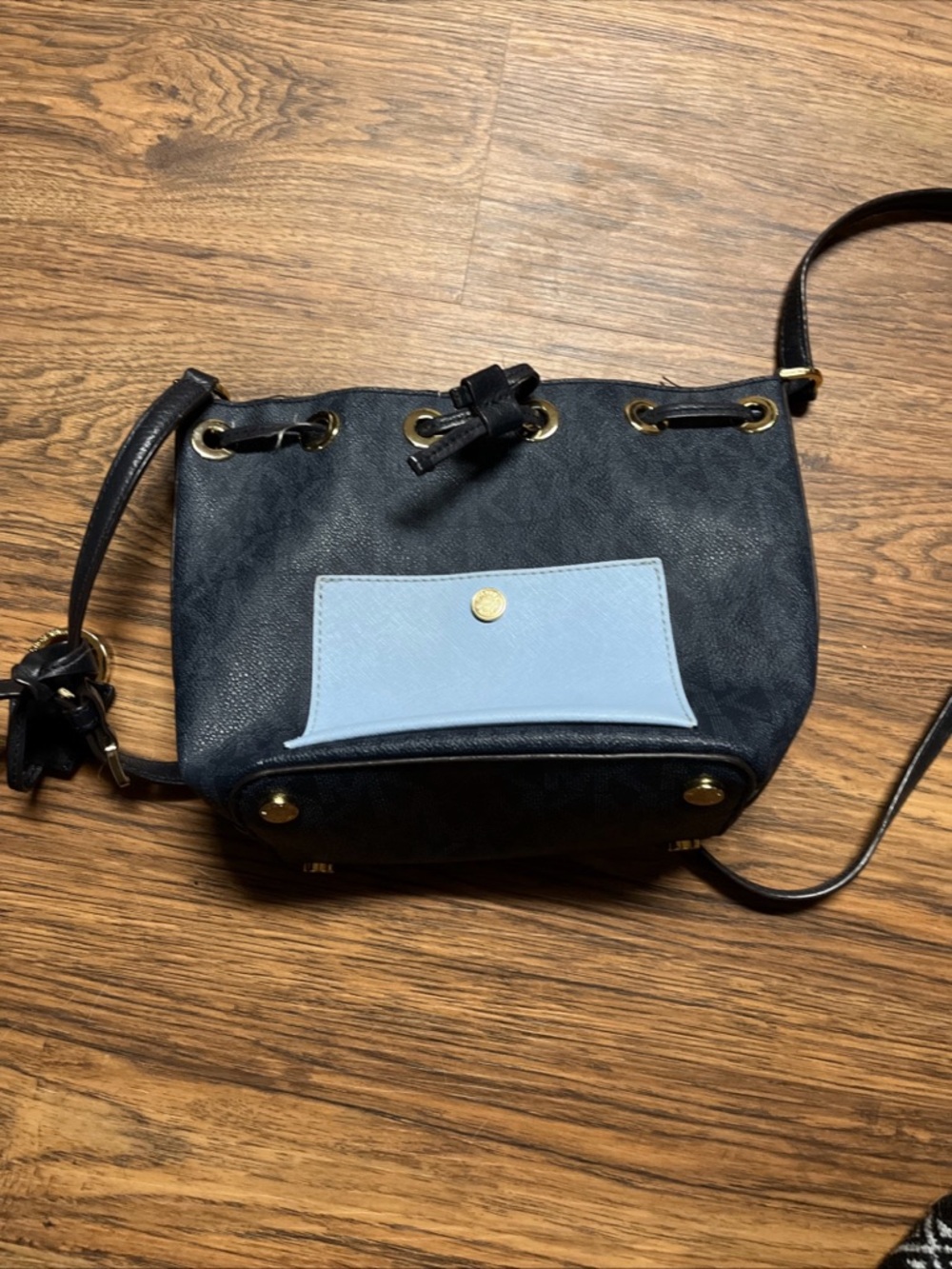 Michael kors greenwich small bucket bag Dark Blue